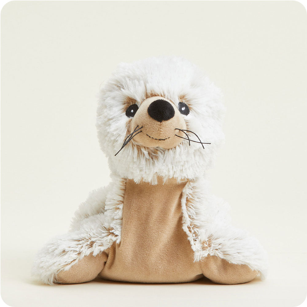 Weighted Heated Stuffed Animal - Warmies Plush Toy for Relaxation & Comfort | Microwaveable Heat Therapy for Stress Relief, Anxiety, and Muscle Pain - Perfect for Kids & Adults