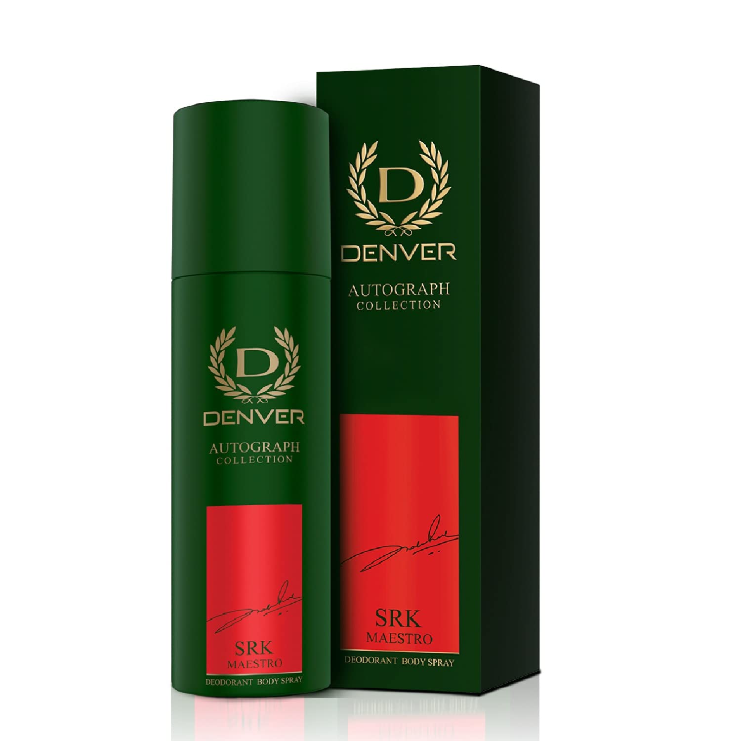 DENVER SRK Maestro Autograph Collection Deodorant Spray for Men - 140ml Long Lasting Luxury Body Spray | Fresh Scent, 48-Hour Protection | Perfect for Gym, Office & Daily Use