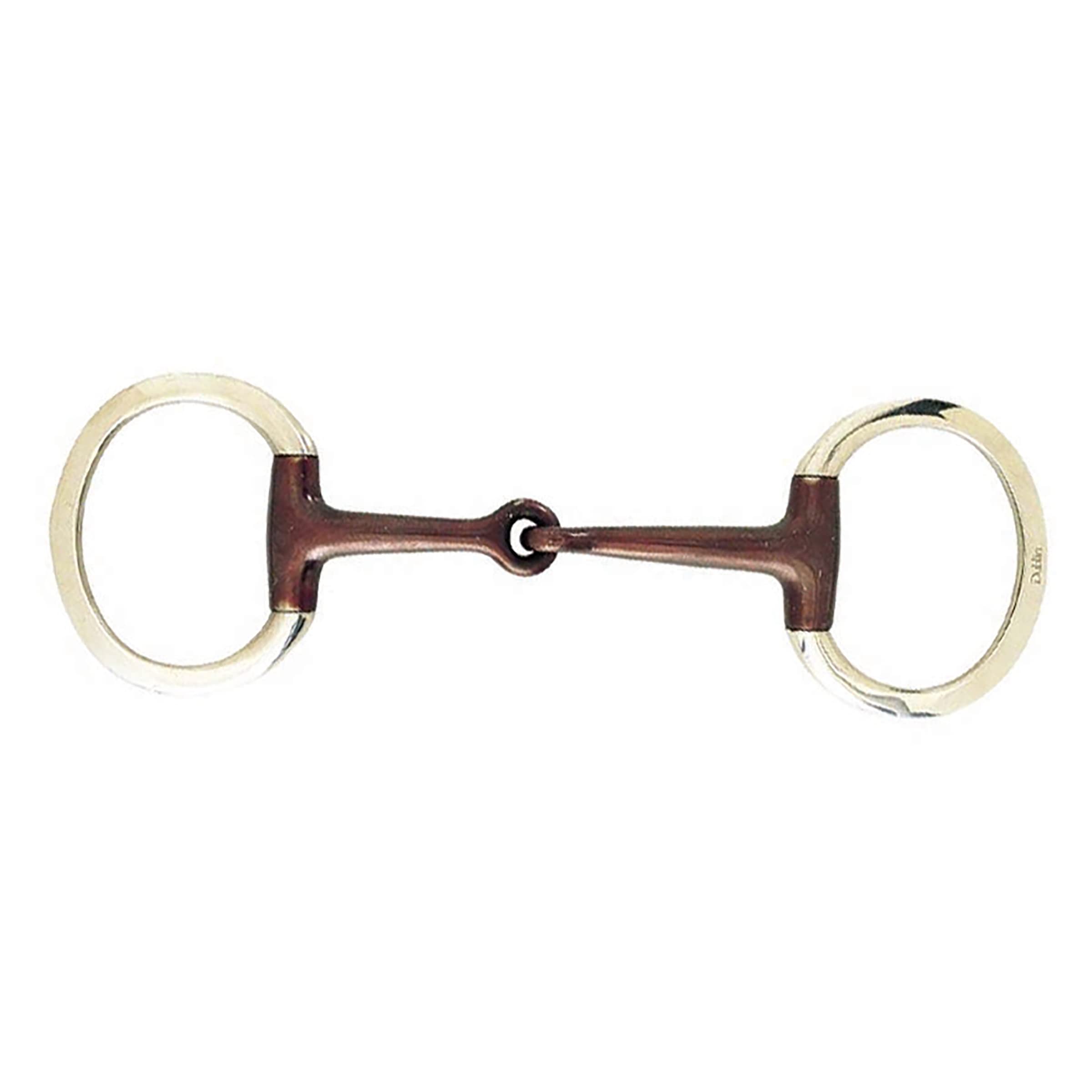 Sweet Iron Jointed Eggbutt Snaffle Bit for Horses - 5.5 Inch Comfortable Training Bit - Perfect for Dressage, Jumping & Trail Riding