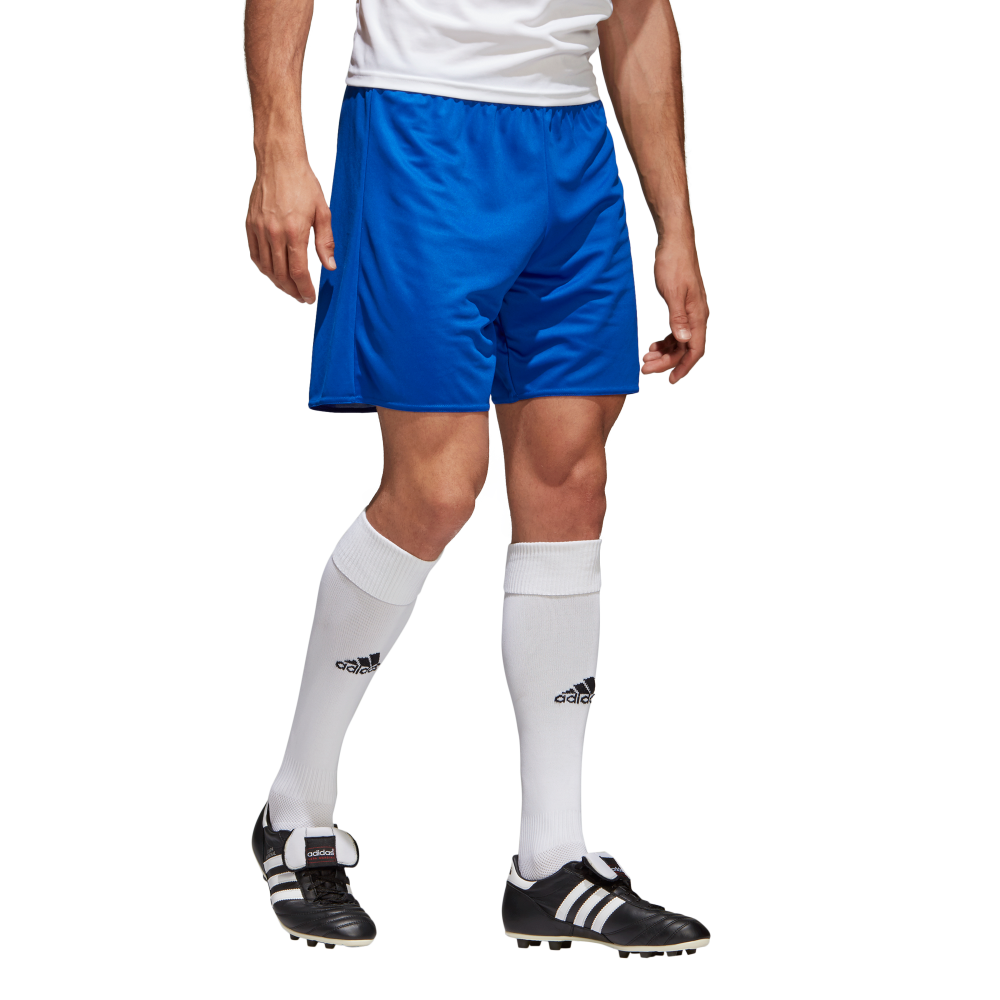 Adidas Youth Parma 16 Soccer Shorts - Blue/White Athletic Shorts for Boys - Perfect for Soccer Practice, Training & Casual Wear