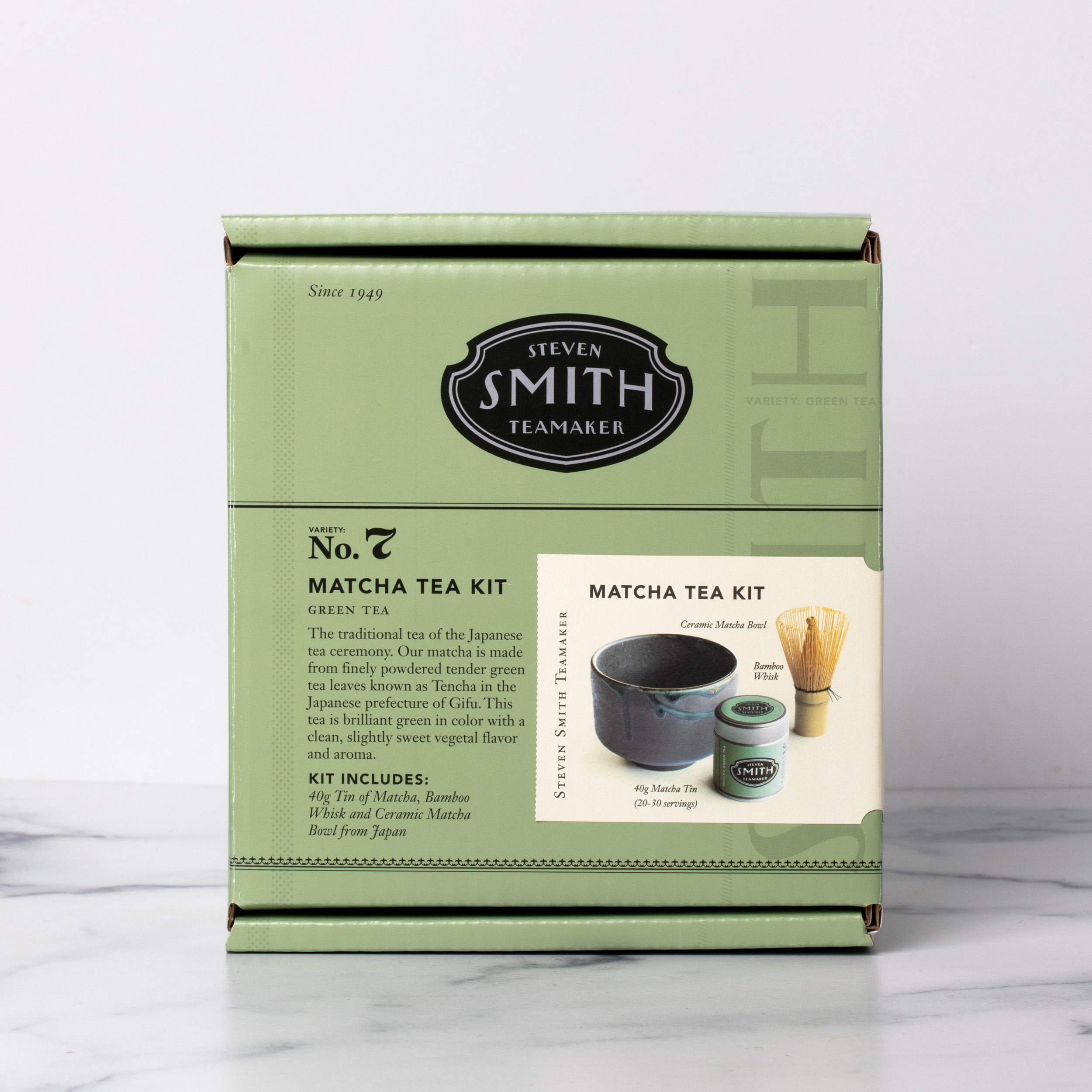 Organic Matcha Green Tea Powder Kit - Premium Ceremonial Grade for Latte, Baking & Smoothies | Perfect for Home, Office & Gifts