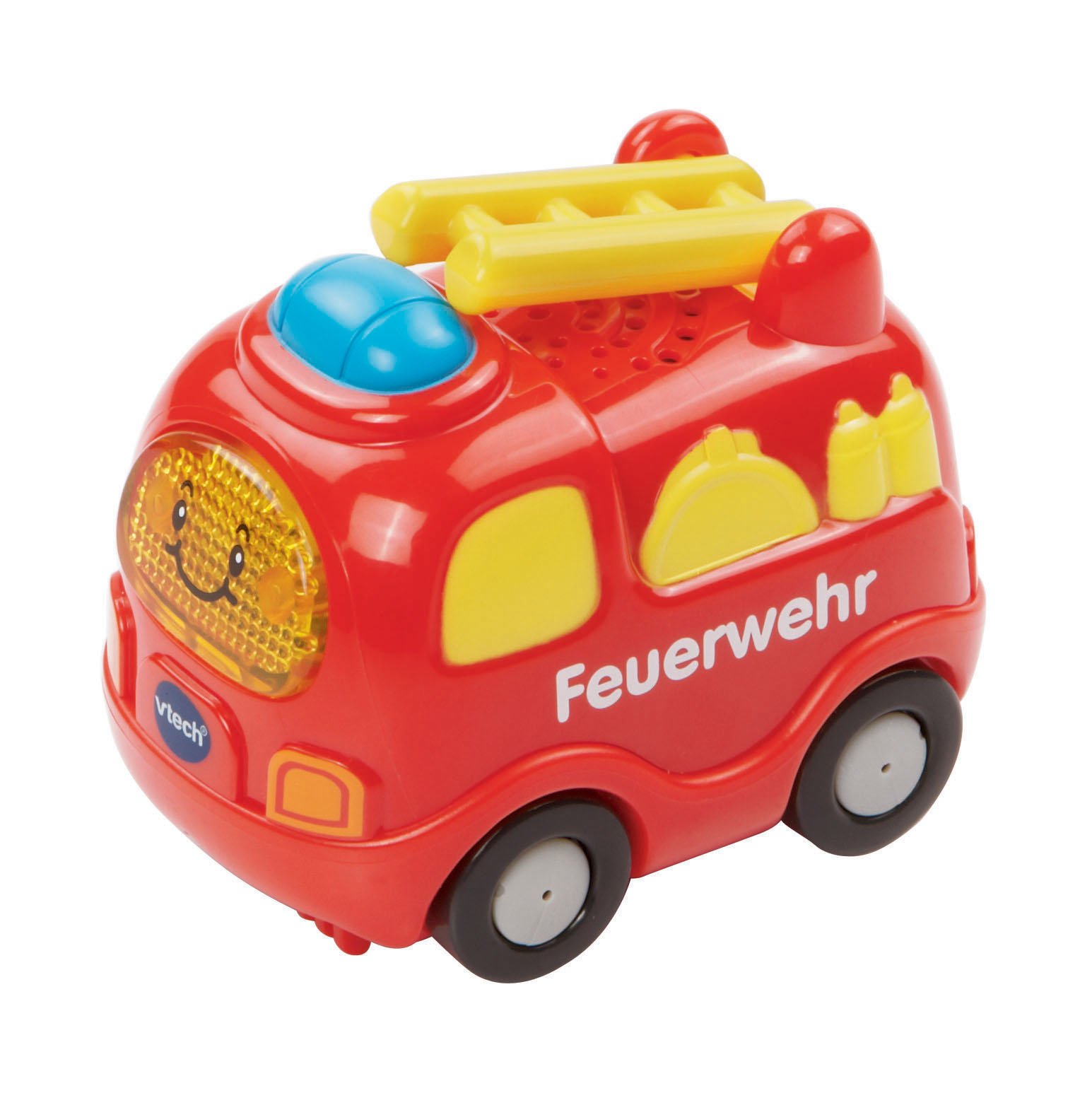 VTech TUT TUT Baby Flitzer Fire Truck Toy for Toddlers – Interactive Learning Vehicle with Lights & Sounds – Perfect for Pretend Play & Early Childhood Development