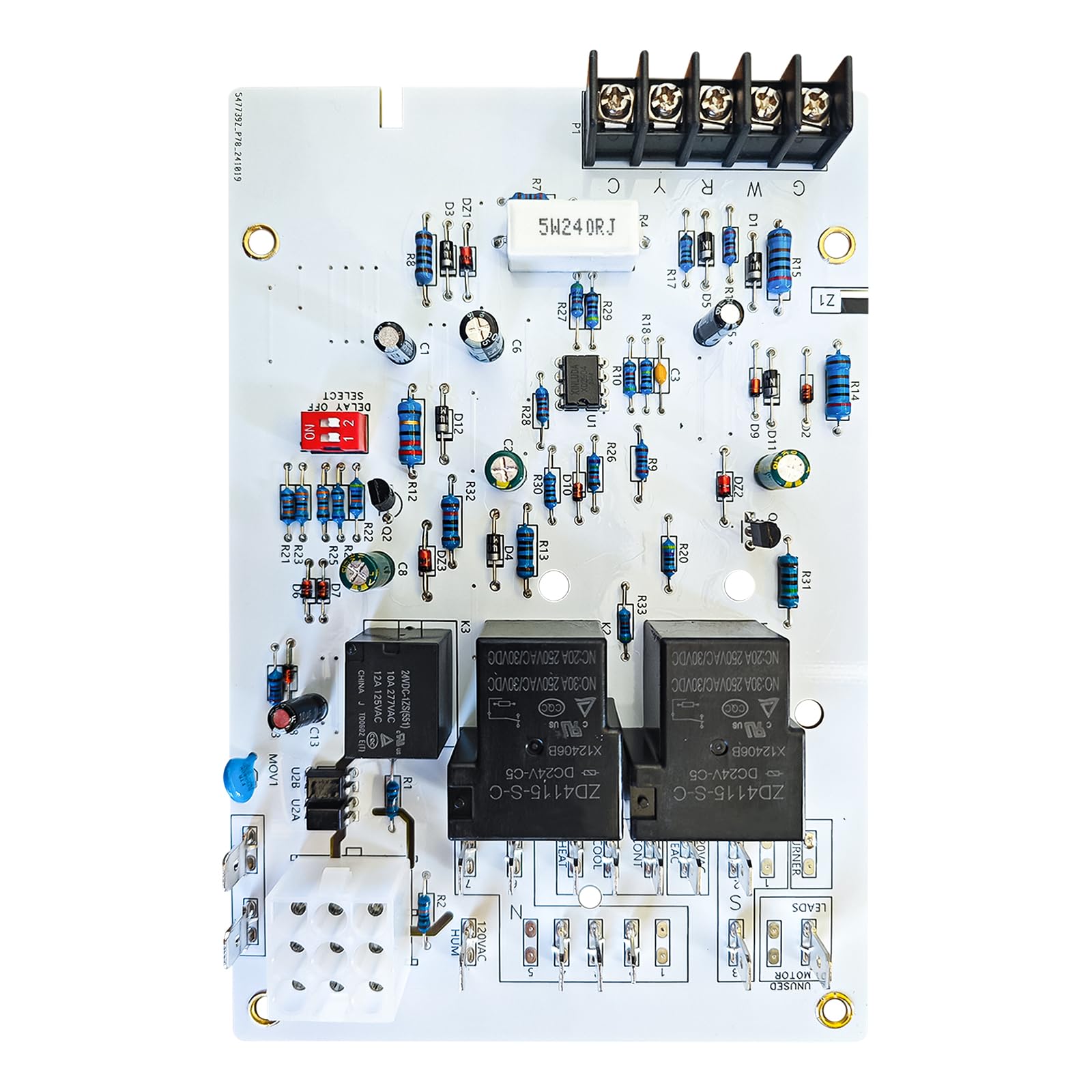 Honeywell ST9103A1002 Replacement Electronic Fan Timer for Oil Furnace - ST9103A 1002 Furnace Fan Control Circuit Board - Perfect for Home Heating System Maintenance & Repair