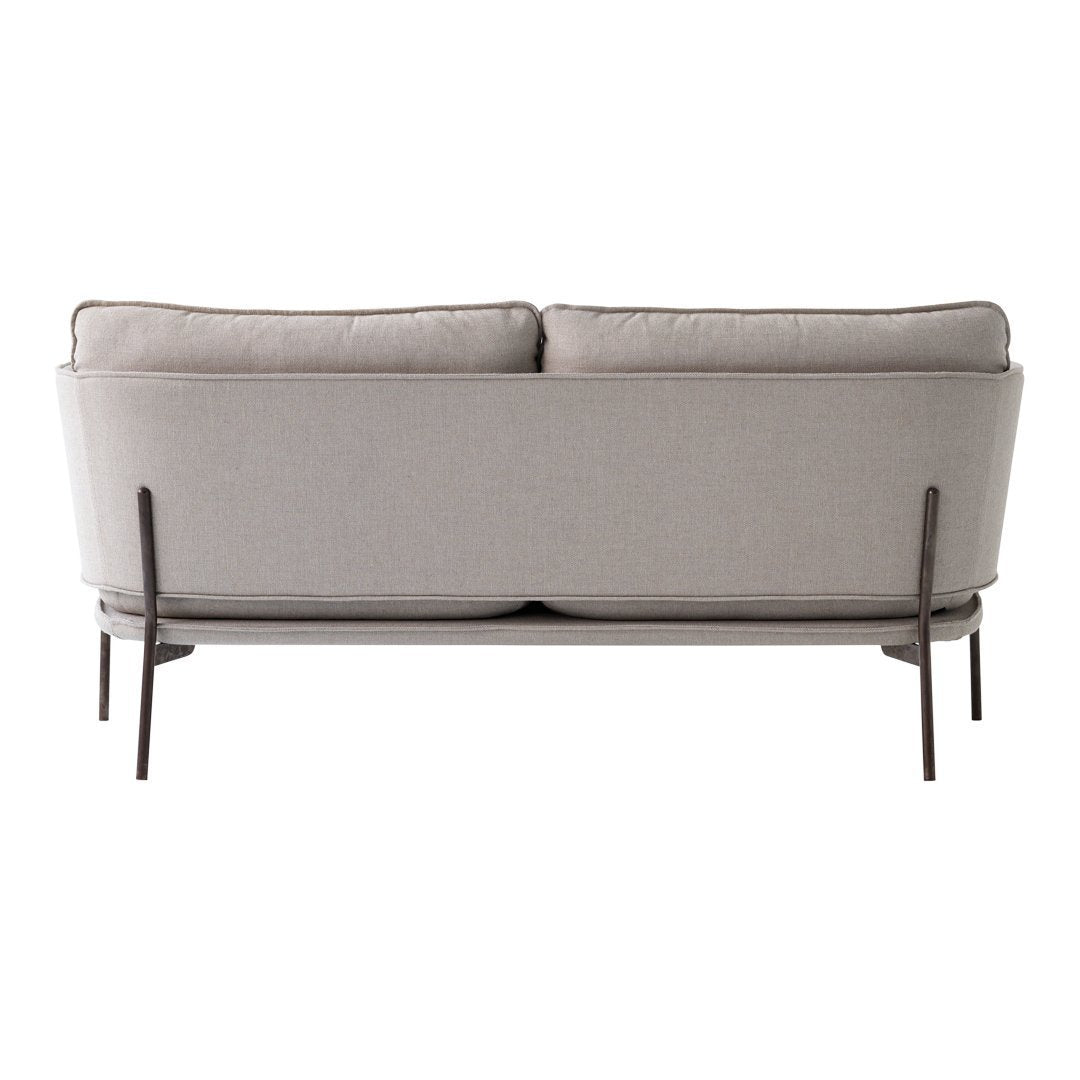 Cloud LN2 2-Seater Sofa - Modern Comfort for Living Room, Lounge & Small Spaces - Soft Fabric Upholstery & Sturdy Frame - Perfect for Apartments, Dorms & Cozy Homes