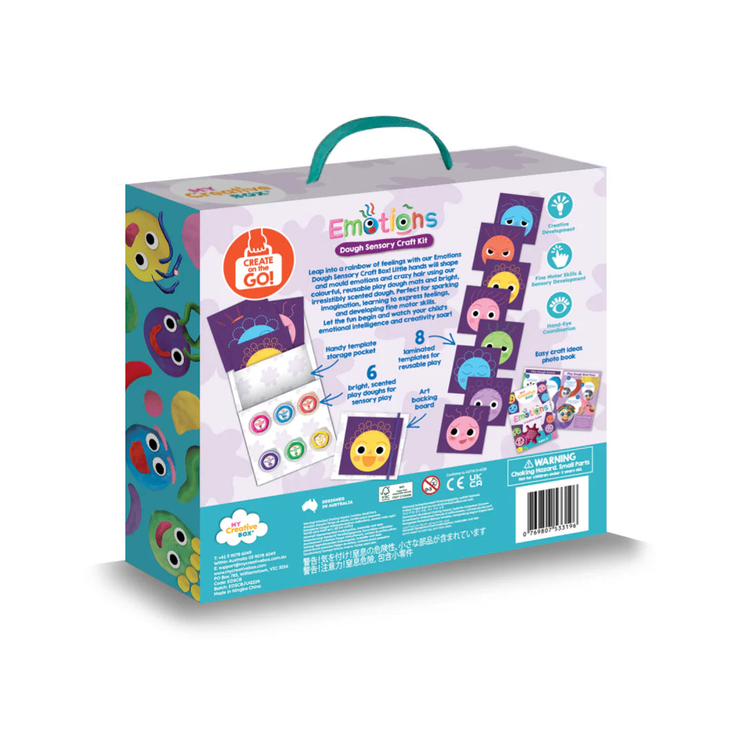 Emotional Sensory Play Dough Kit for Kids - Stress Relief & Creativity - Perfect for Therapy, Classroom & Home Activities