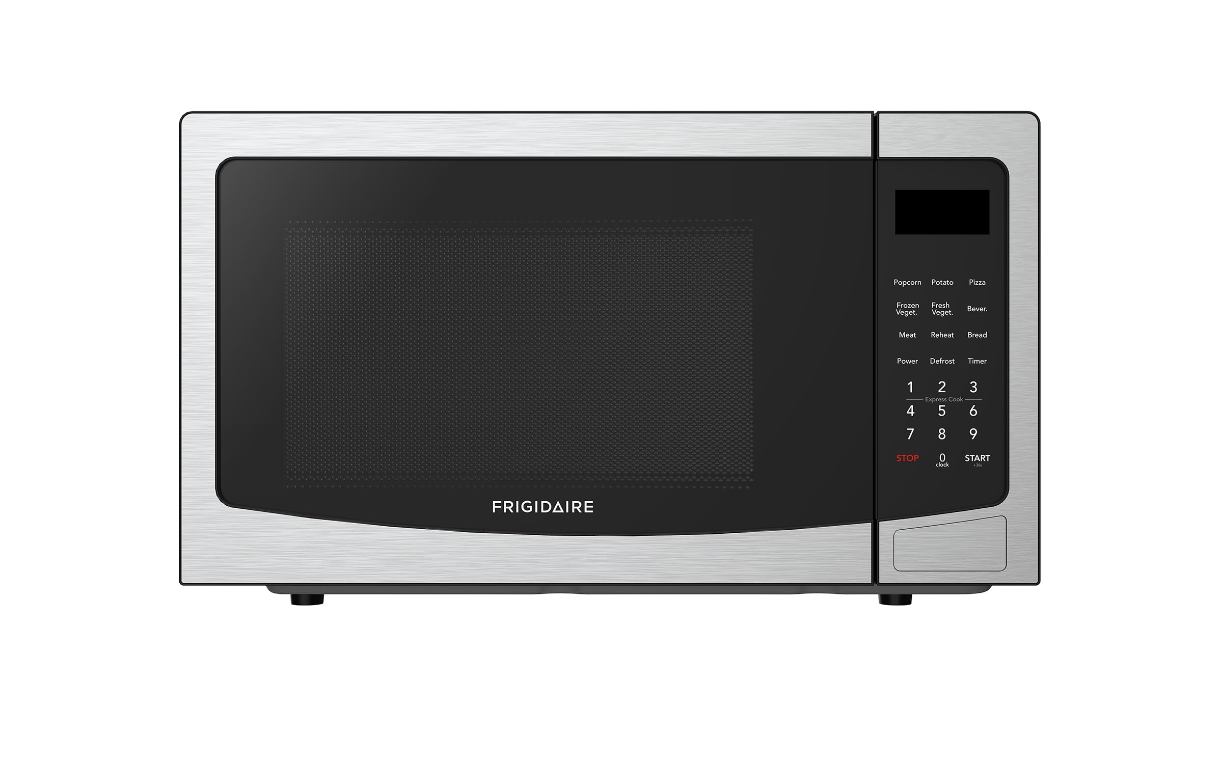 FRIGIDAIRE EMW112 RMW1178 1.1 Cu Ft Stainless Steel Countertop Microwave Oven - 1000W, Multi-Function, Programmable for Home Kitchen - Perfect for Quick Meals, Reheating & Defrosting in Small Spaces