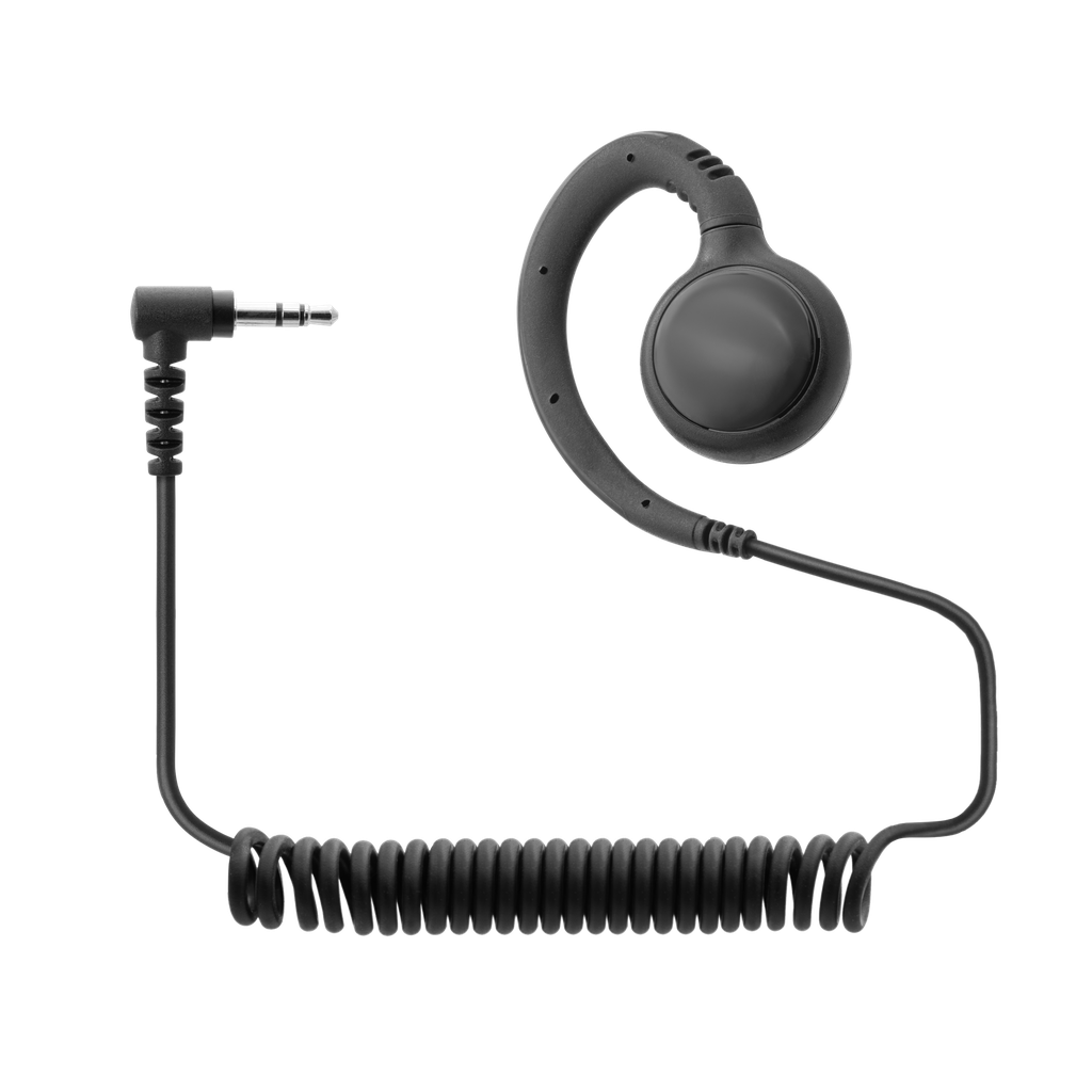 Receive Only Swivel Earpiece Econo Comms - Lightweight Communication Headset for Clear Audio in Call Centers, Offices & Customer Service