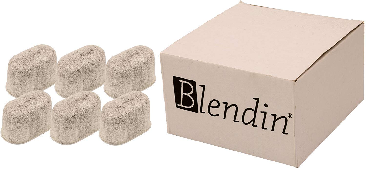 Blendin Replacement Ion Exchange Resin Water Filters (6 Pack) - Compatible with Breville BWF100 Espresso Machines | Improve Coffee Taste & Protect Your Machine | Perfect for Home Baristas & Coffee Enthusiasts