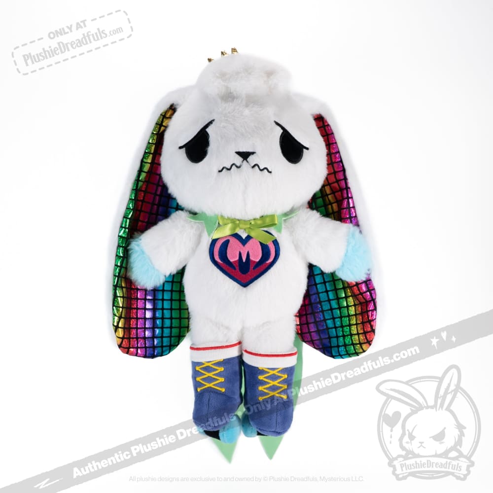 Plushie Dreadfuls Panic Disorder Stuffed Animal - Soft Anxiety Relief Plush Toy for Mental Health Support & Comfort