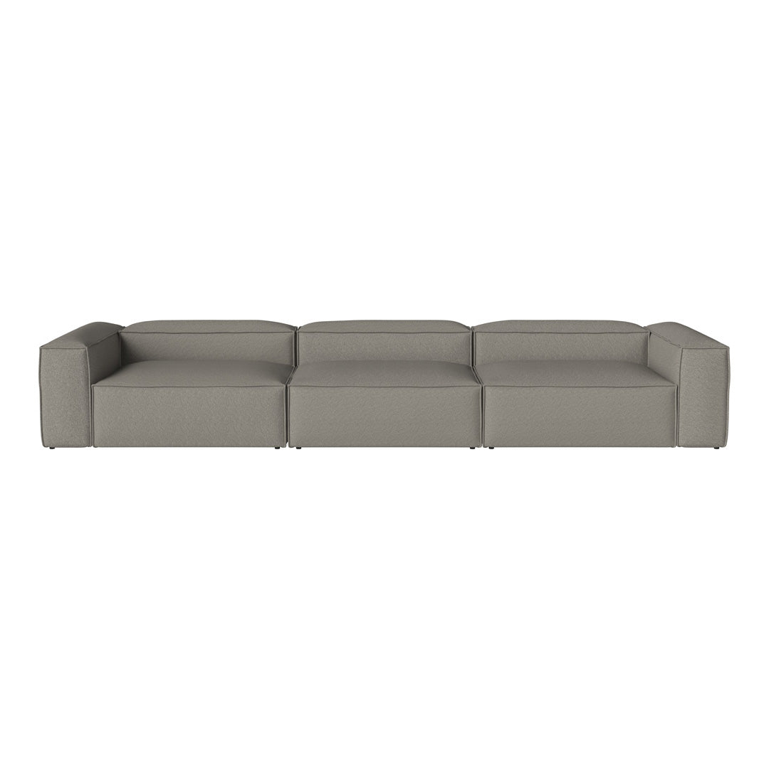 Cosima 3-Seater Sofa - Modern Living Room Couch for Small Spaces | Comfortable Fabric Sectional Sofa for Apartments & Home Decor