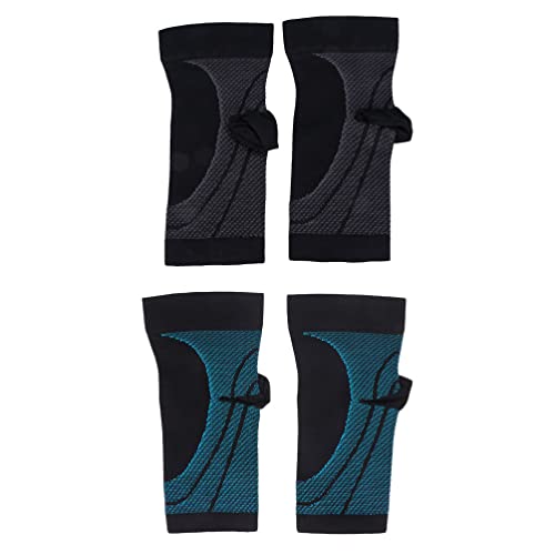 EXCEART Unisex Athletic Socks for Plantar Fasciitis Relief - Arch Support Ankle Sleeves for Heel Pain - Comfortable Recovery Foot Socks for Men & Women - Perfect for Running, Workouts and Daily Wear