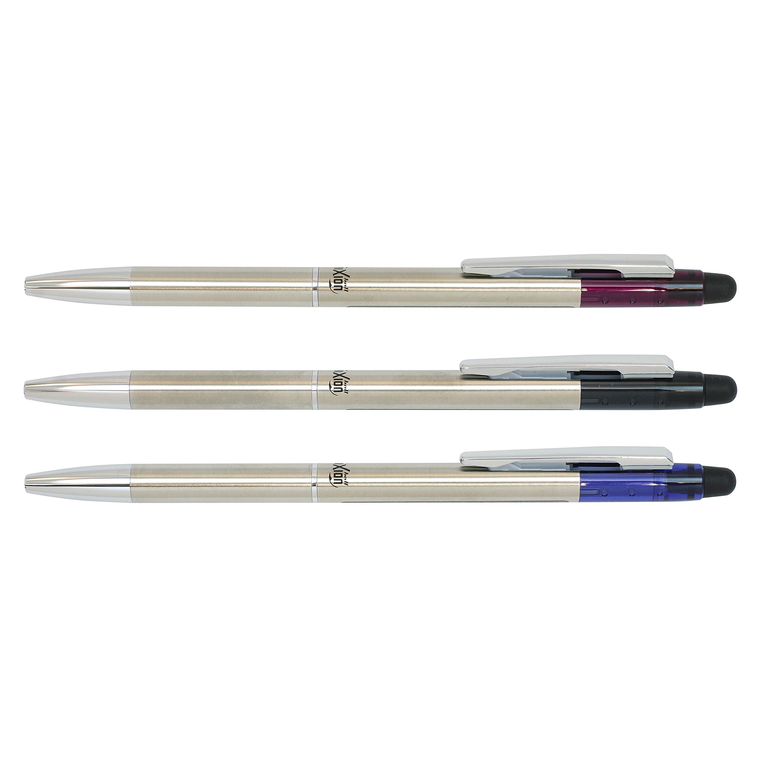Pilot Frixion Ball Slim Biz Erasable Ballpoint Pen - Black & Blue Ink - Smooth Writing for Office, School & Note Taking - Ideal for Planners, Journals & Everyday Use