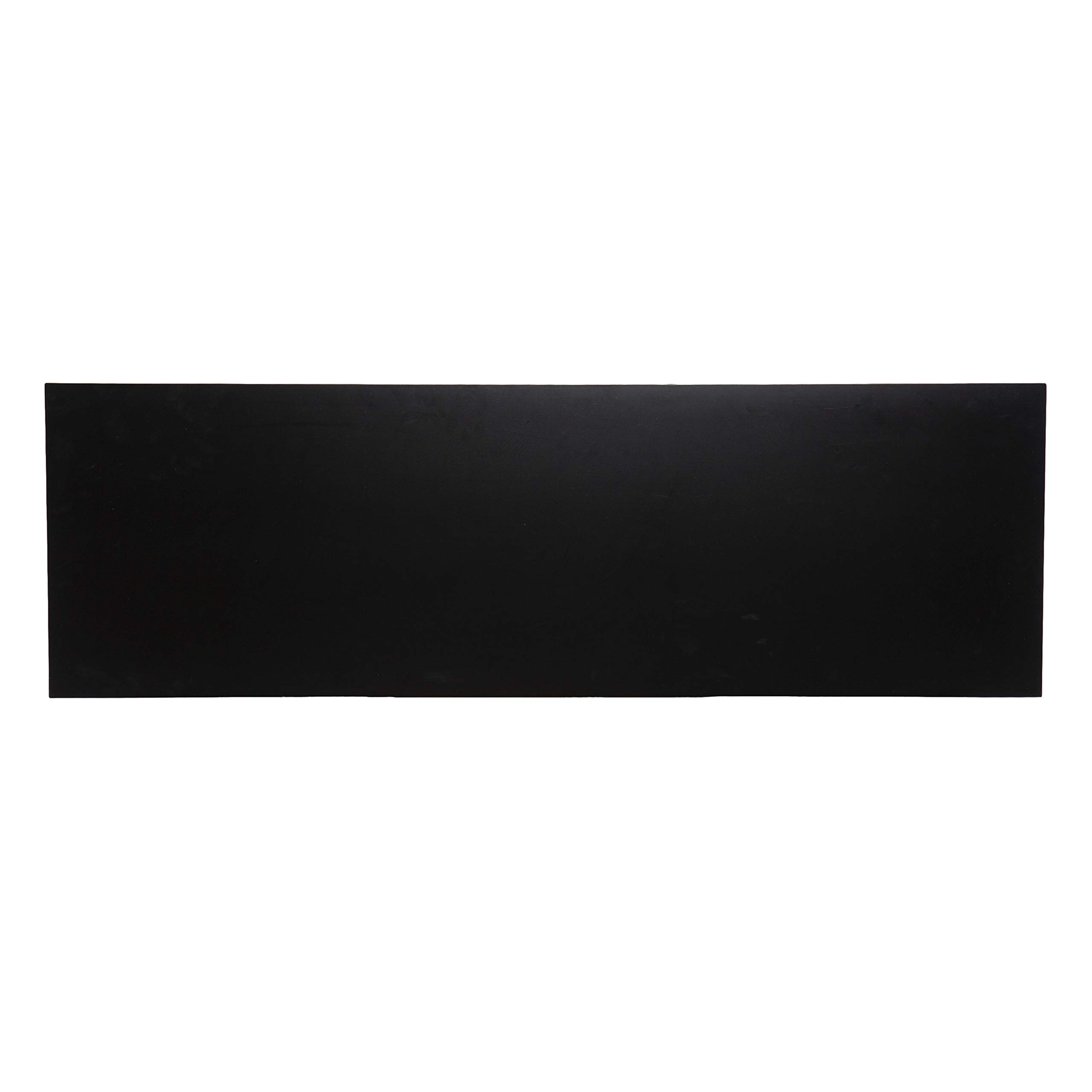 SEI Furniture Arminta Modern Media Cabinet - Black & Silver Finish for Living Room, Bedroom & Home Theater Storage