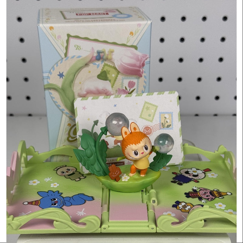 Labubu Pop Mart Greeting Card Series - Labubu Dandelion Collectible Figure | Perfect Gift for Collectors, Birthday & Valentine's Day Presents