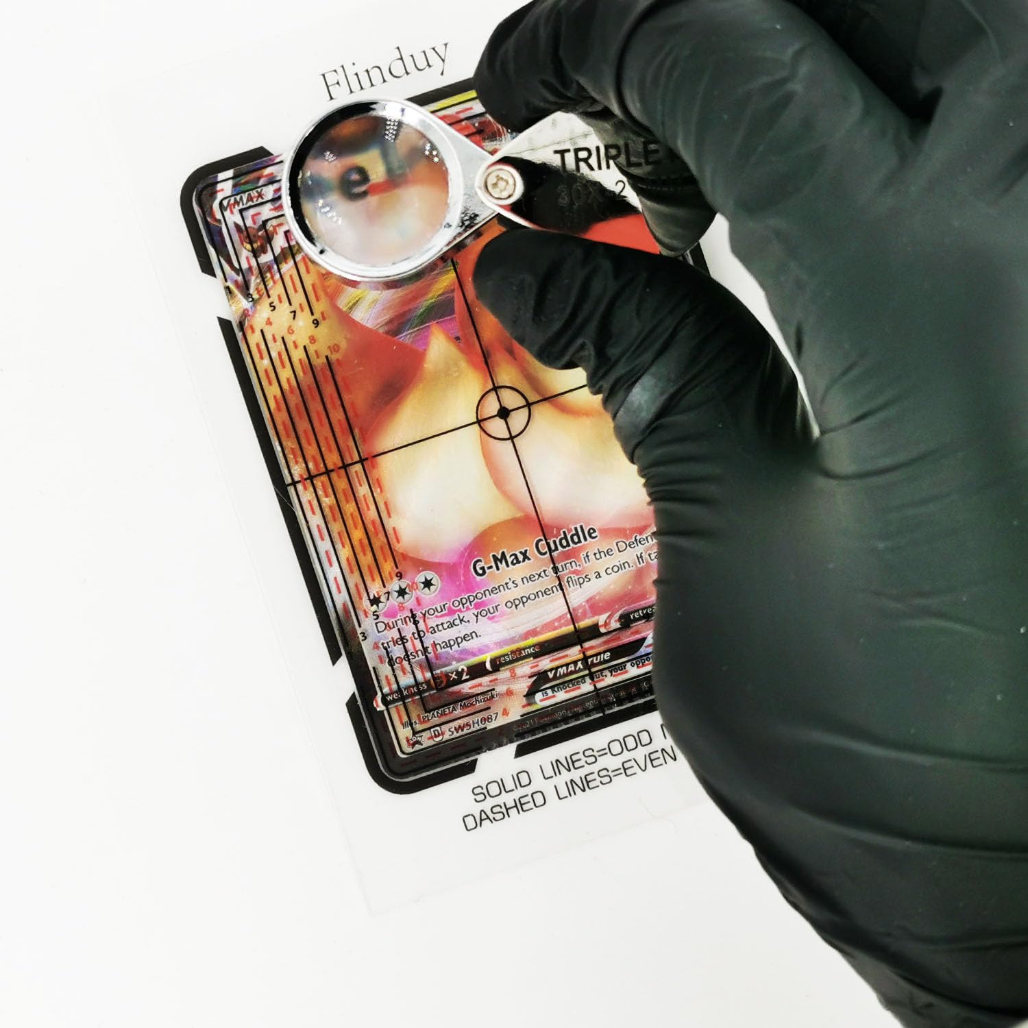 Pokemon Card Grading Tool Kit - Professional Centering Tool for TCG Collectors | Perfect for Grading, Sorting & Protecting Rare Pokemon Cards