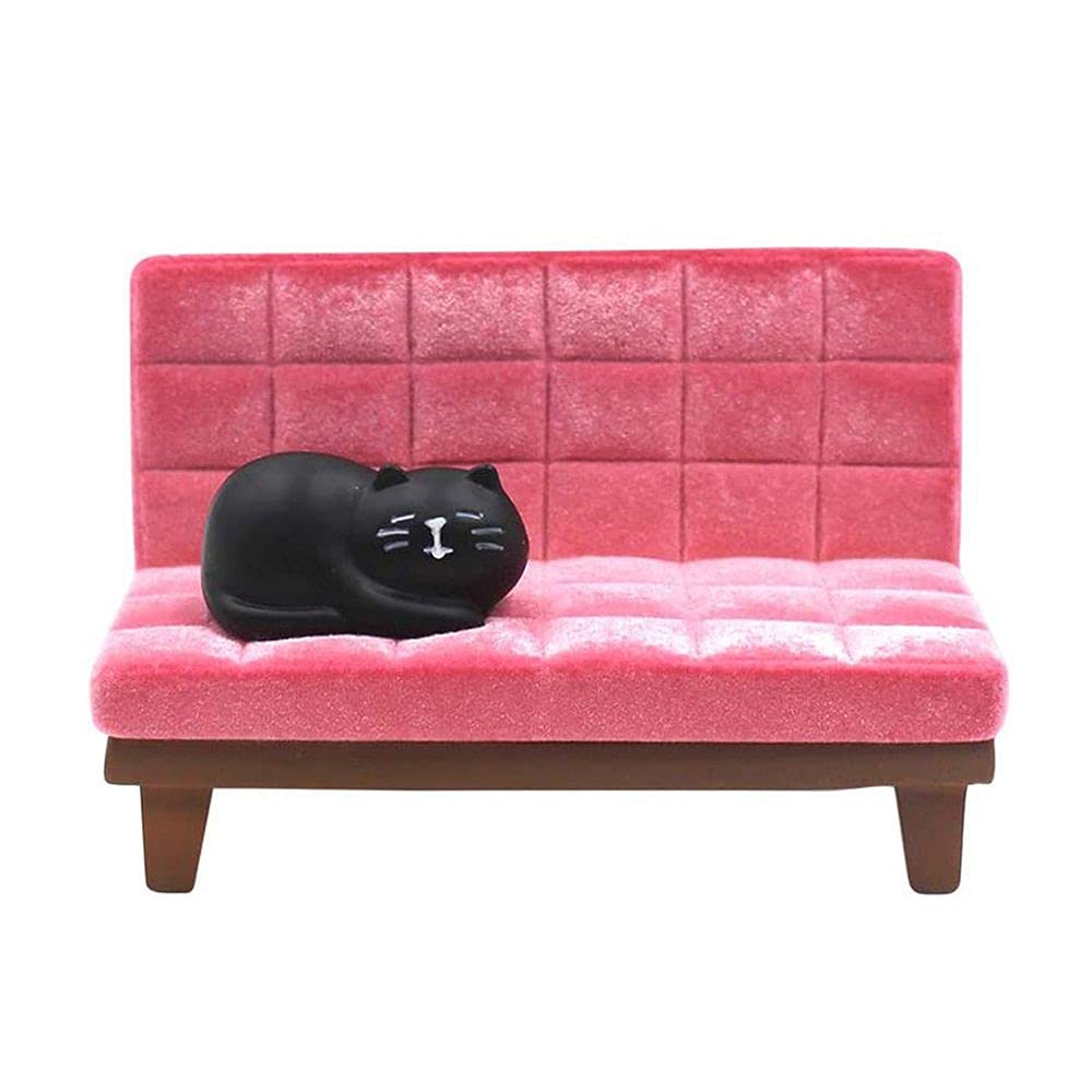 Cute Black Cat Resin Phone Stand - Hands-Free Desktop Mobile Phone Holder for iPhone & Android - Perfect for Watching Videos, Video Calls & Work (Home & Office Use)