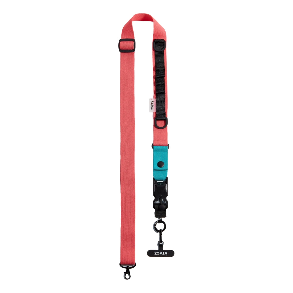 ATACZ CONNECT Phone Strap - Coral Color, Anti-Slip Grip for Smartphones - Perfect for Running, Hiking, and Outdoor Activities