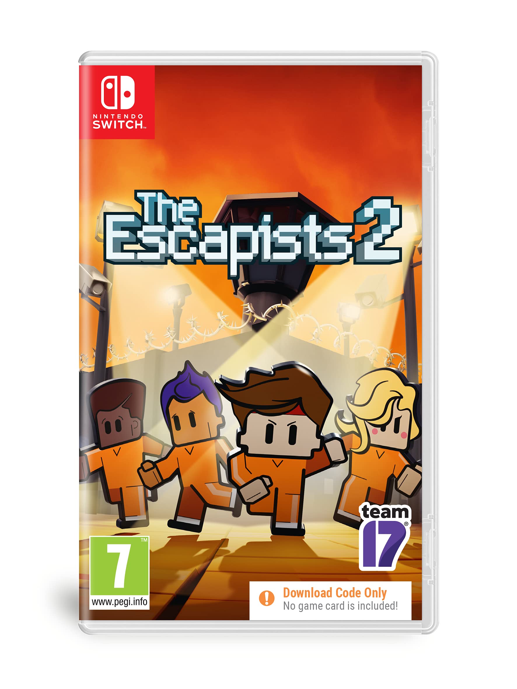 The Escapists 2 - Nintendo Switch Game | Prison Escape Strategy & Multiplayer Adventure | Perfect for Family Game Nights & Travel Gaming