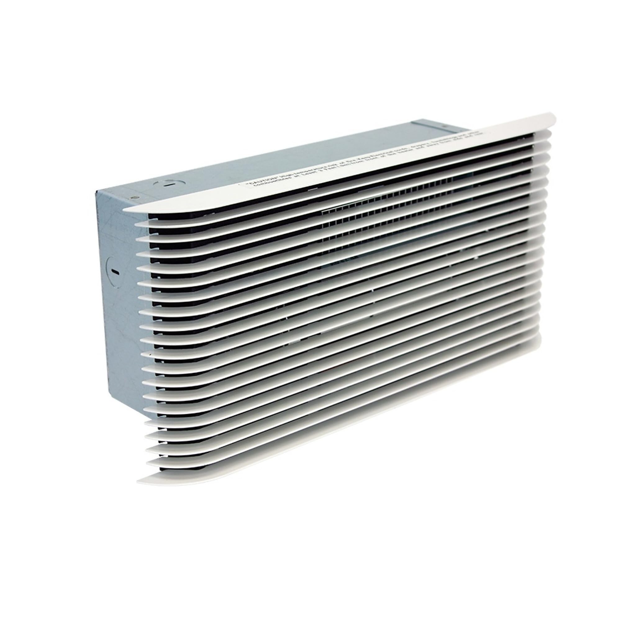 KING PAW2422-U-W 2250W 240V Pic-A-Watt Wall Heater with Ultra Grill, White - Perfect for Bathroom, Bedroom & Basement Heating