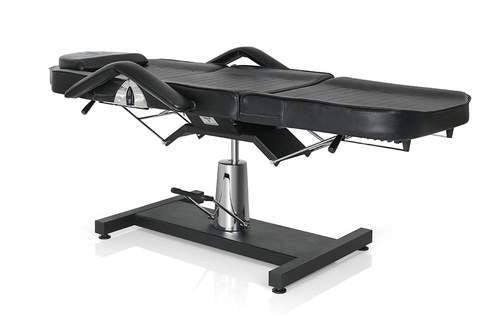 Cleta Hydraulic Adjustable Tattoo Client Chair TA8322 - Professional Tattoo Artist Stool with Footrest, Heavy Duty Hydraulic Lift, PU Leather - Perfect for Tattoo Studios, Barber Shops & Beauty Salons
