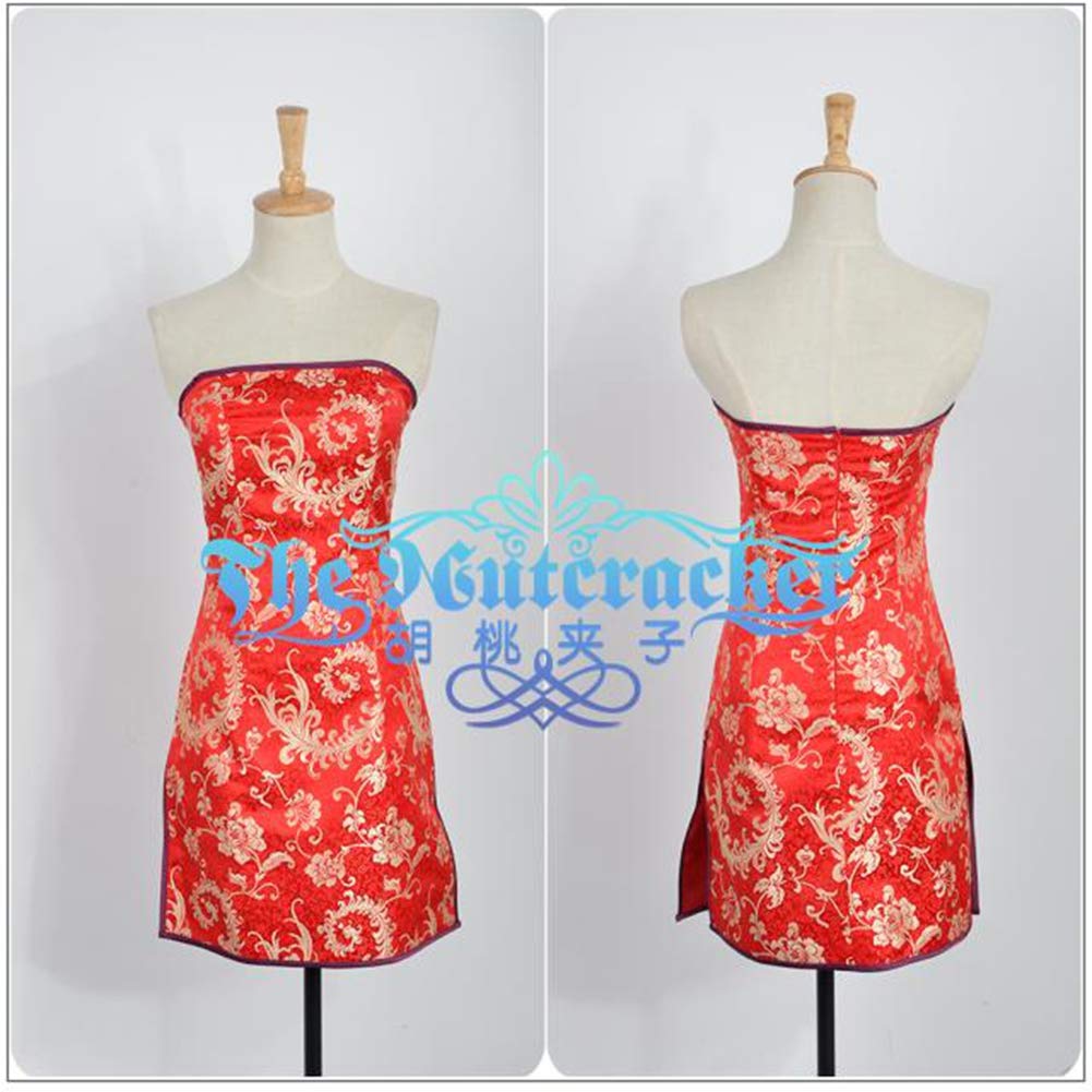 Erina Nakiri Cosplay Costume - Custom Made Cheongsam Dress for Christmas, Halloween & Carnival Parties | Perfect for Anime Conventions & Themed Events