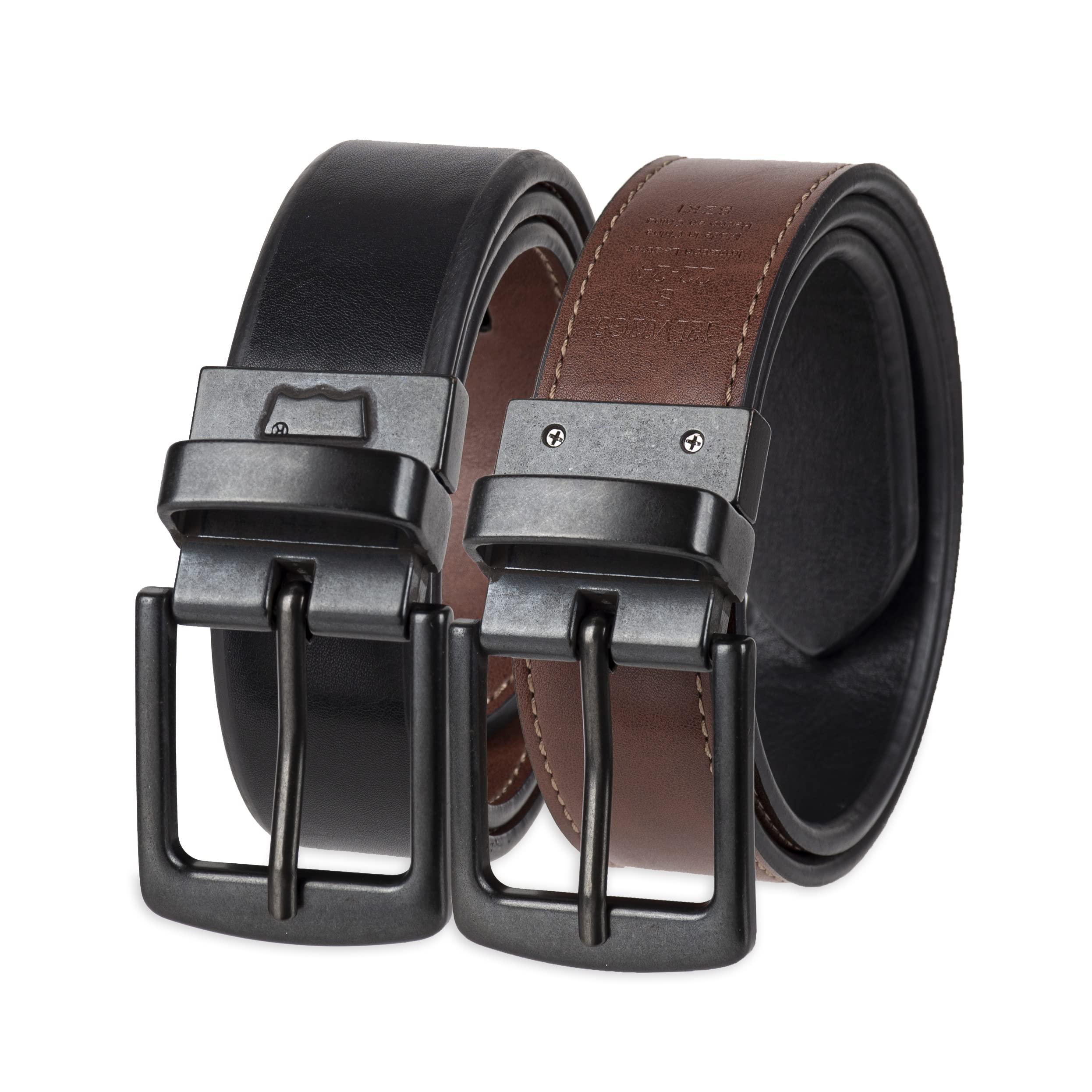 Levi's Big Kids Reversible Belt for Boys & Girls - Adjustable Two-in-One Design for School, Casual Wear & Everyday Outfits | Durable & Stylish Waistband Accessory