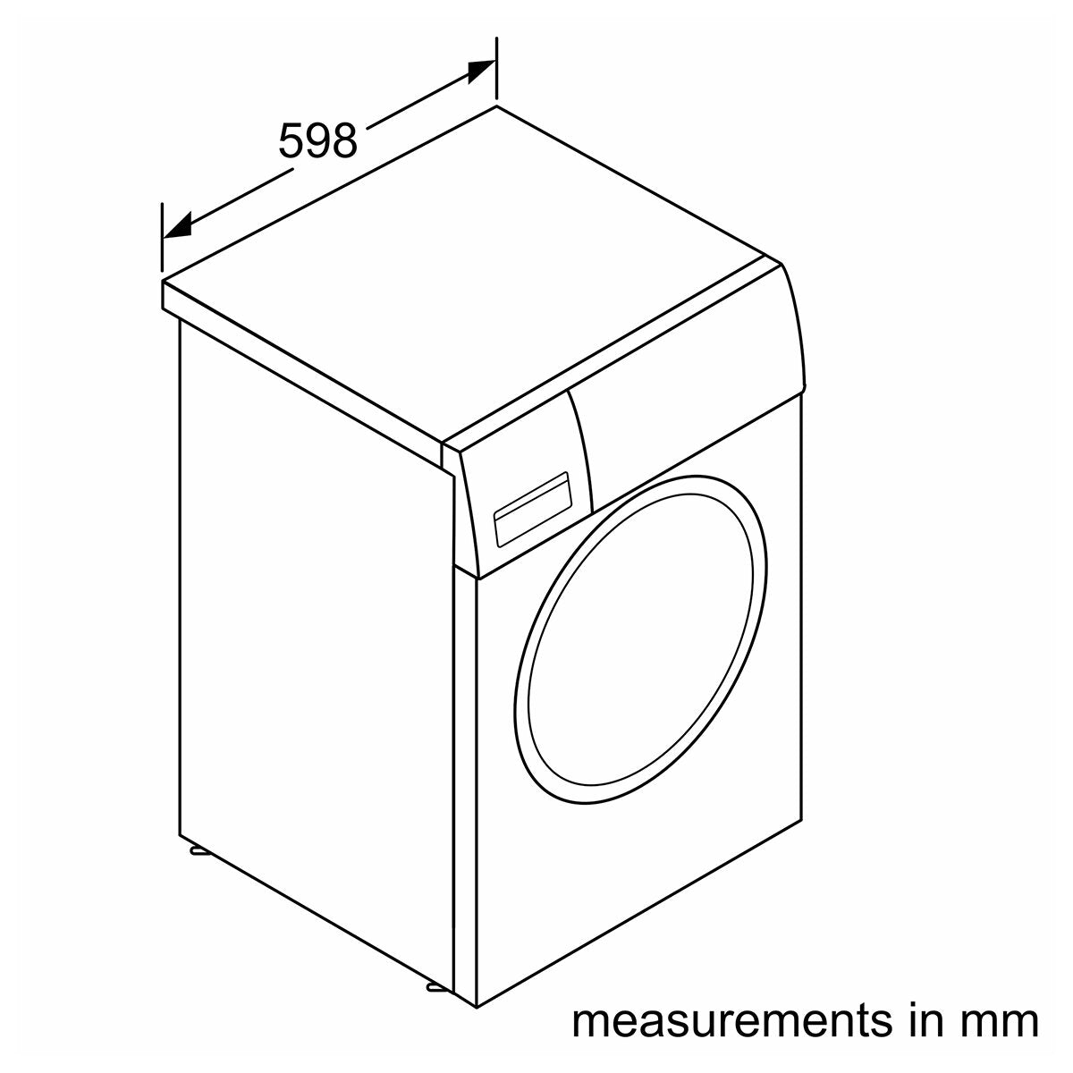 Bosch Series 6 9kg Front Load Washing Machine WGG24409AU - Energy Efficient, Quiet Laundry Appliance for Home & Apartment Use