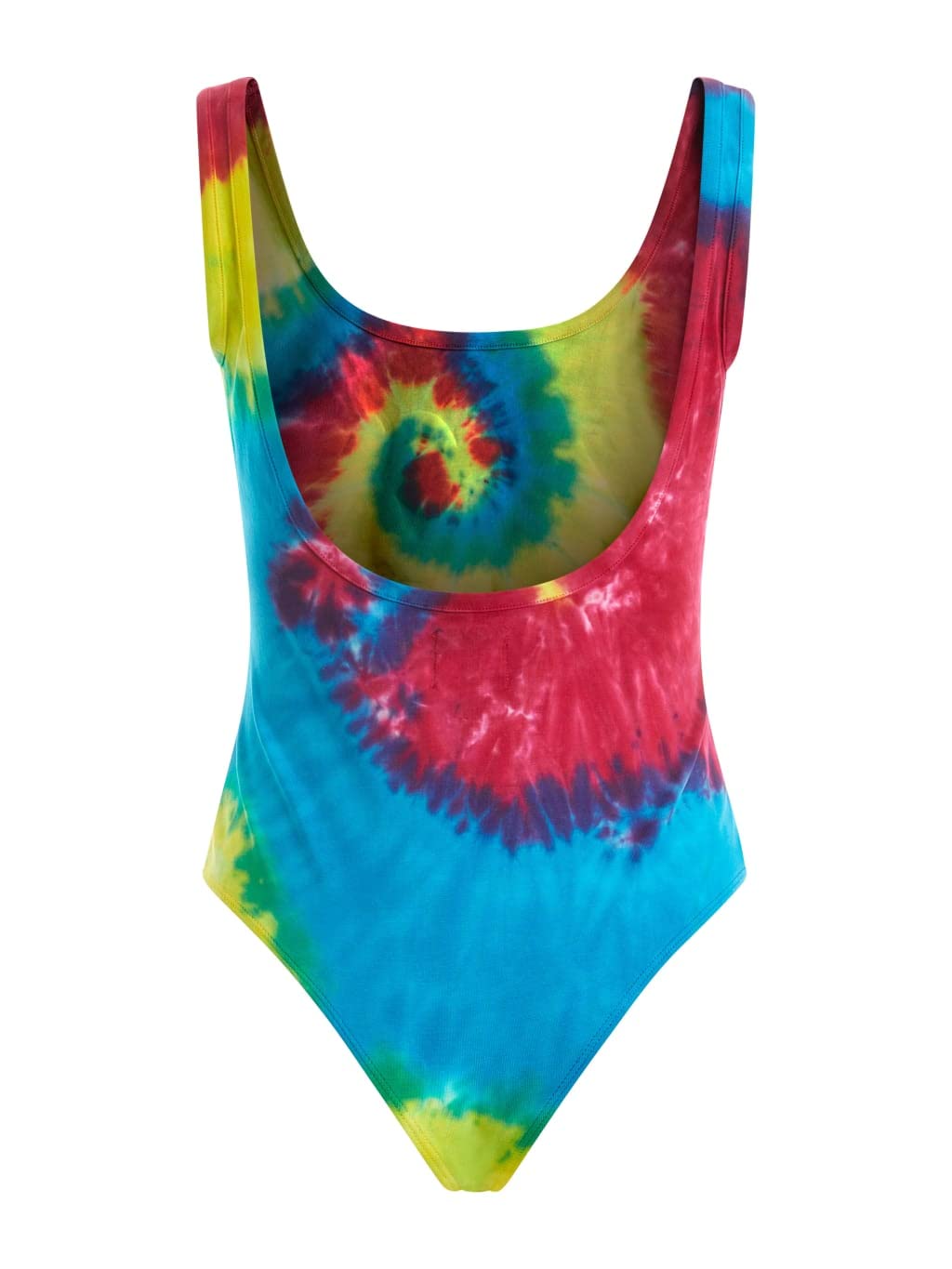 GUESS Women's Sleeveless Rainbow Bodysuit - Sexy Casual Bodysuit for Summer, Beach, Party & Night Out | Stretchy Comfort Fit for Women's Fashion