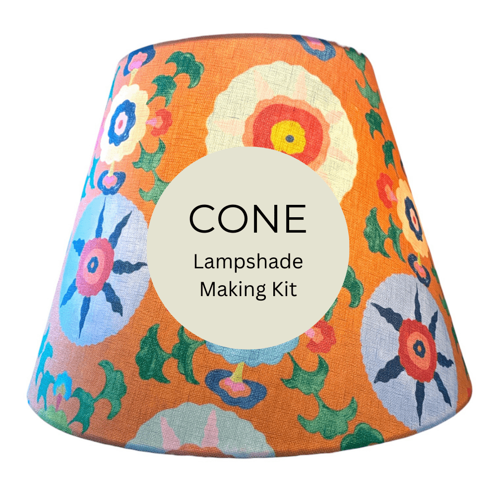 DIY Cone Lampshade Making Kit - Complete Craft Set for Home Decor & Lighting Projects | Perfect for Bedroom, Living Room, and DIY Gift Ideas