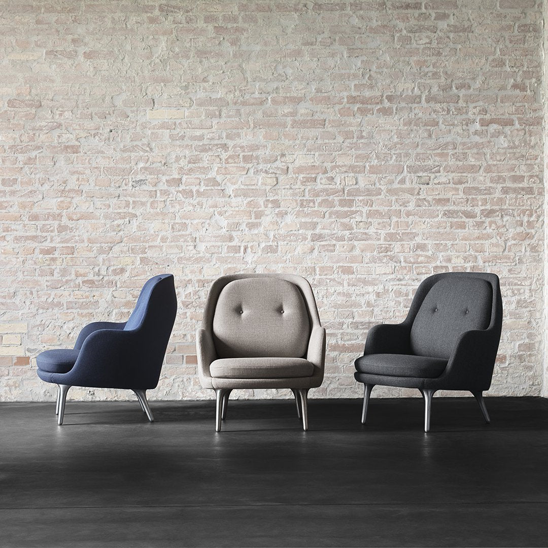 Hayon Fri Chair by Fritz Hansen - Modern Lounge Chair for Living Room, Office & Outdoor Use