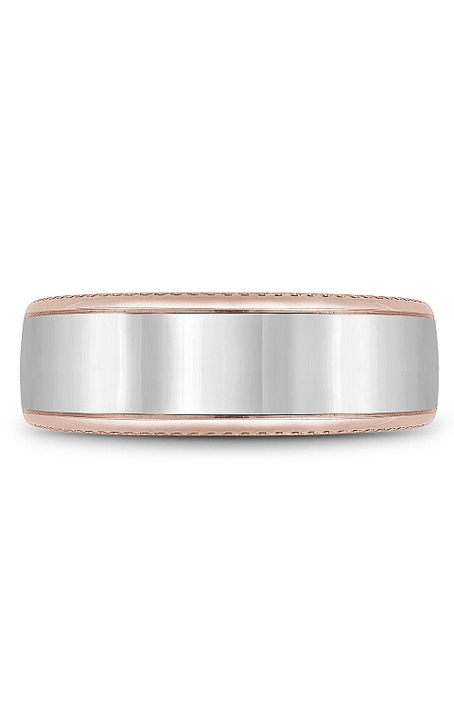Bleu Royale Men's Wedding Band RYL 054WR75 - 14K White Gold Classic Ring for Grooms & Engagement - Perfect for Weddings, Anniversaries & Special Occasions