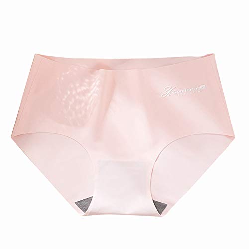 JIDOANCK Women's Breathable Cotton Underwear - Letter Print Seamless Stretchy Panties for Everyday Comfort | Workout, Sleep & Casual Wear