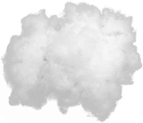 Premium 25 LB Bag of 100% High-Loft Polyester Fiber Fill - Hometex Canada Pillow Stuffing for DIY Pillows, Cushions, Stuffed Animals & Home Decor Projects