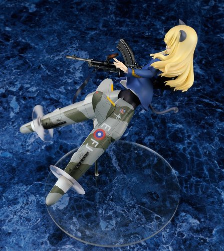 Strike Witches Perrine Clostermann 1/8 Scale PVC Anime Figure - Collectible Character Model for Display, Gift, and Anime Fans