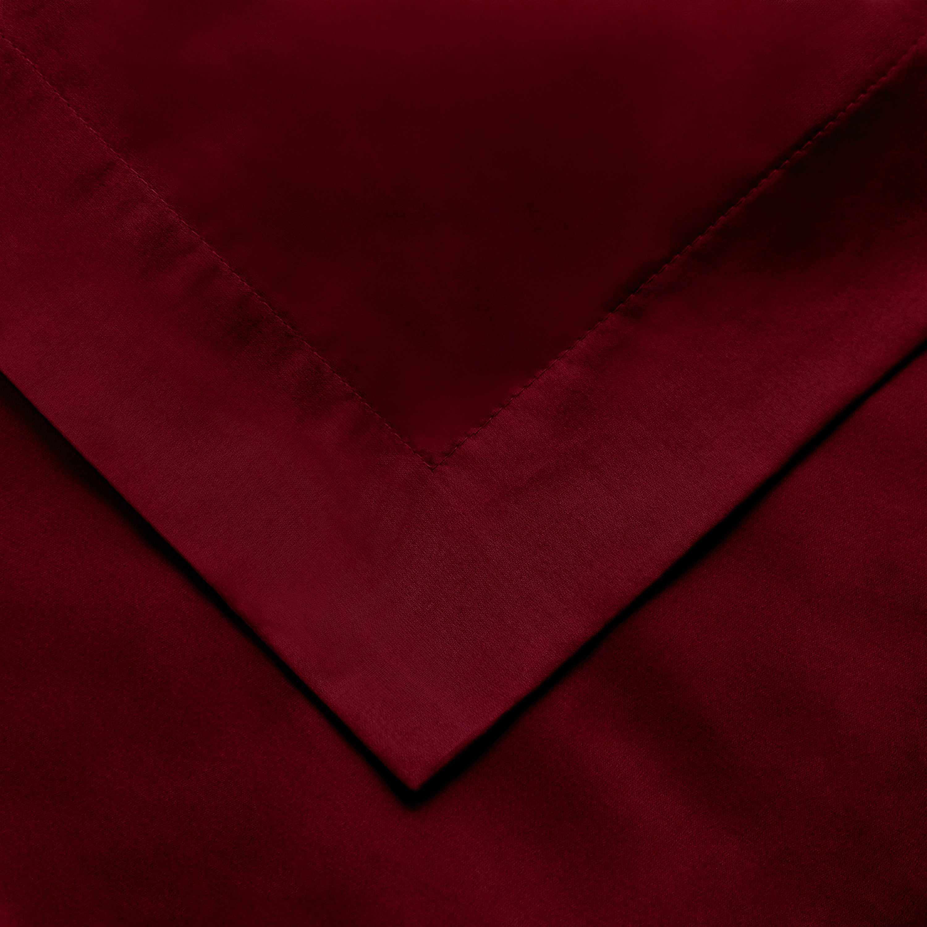 1000 Thread Count Egyptian Cotton Solid Duvet Cover Set - Luxury Bedding for Master Bedroom & Guest Room - Soft Breathable Duvet Cover for All Seasons