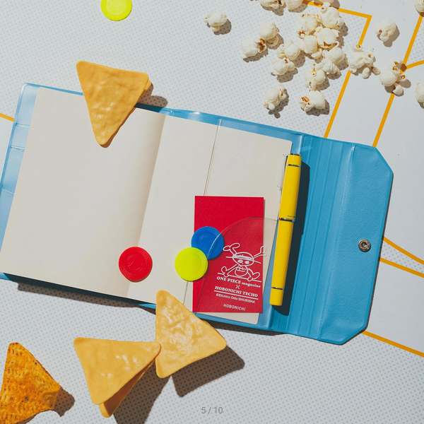 Hobonichi Techo 2025 ONE PIECE A6 Planner Cover - Banquet Blue Edition | Original Size Japanese Diary Cover for Anime Fans | Perfect for Daily Planning, Journaling & Gift Giving