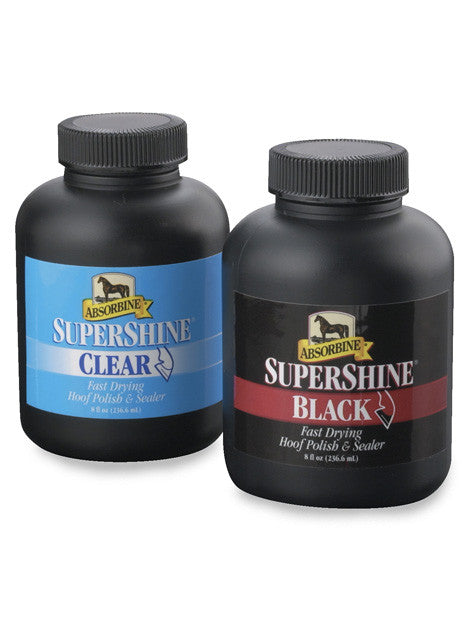 Absorbine Super Shine Black Horse Grooming Spray - Enhances Coat Shine & Conditions Mane & Tail - Perfect for Show Horses & Daily Equine Care
