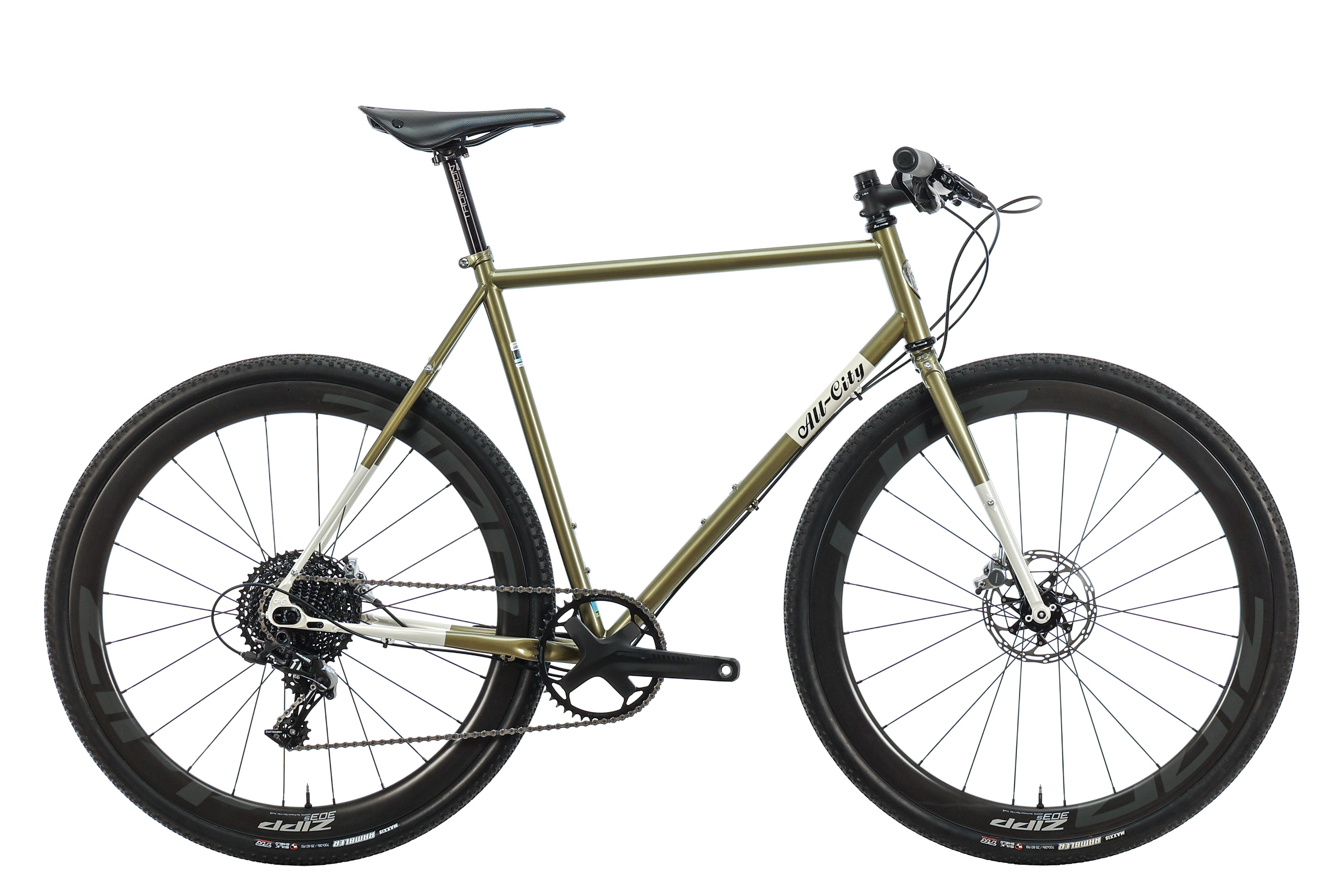 All City Super Professional Apex 1 Commuter Bike 2022 - 55cm Road Bike for Urban Cycling & Daily Commuting