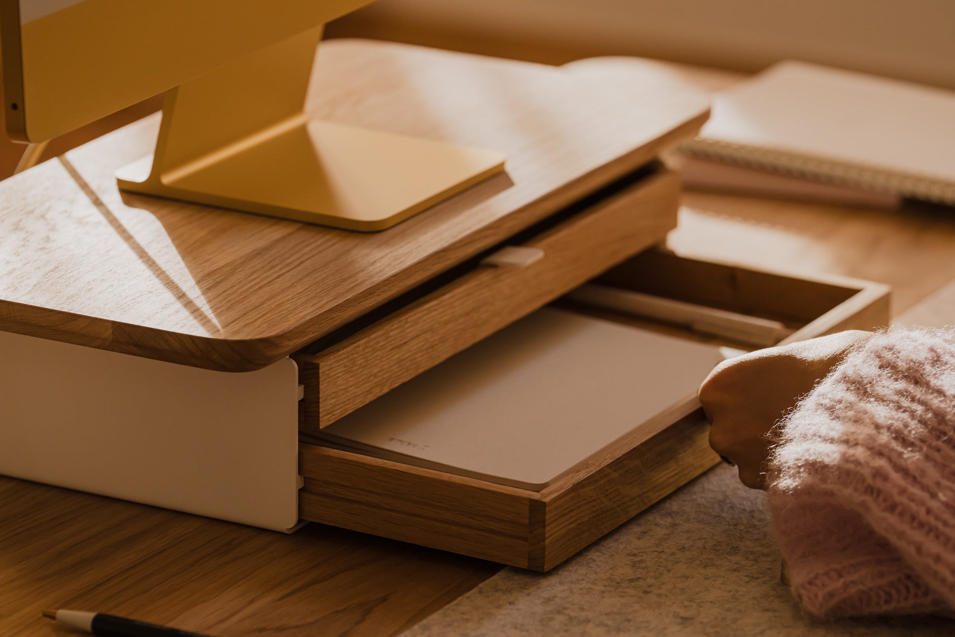 Mini Desk Shelf Organizer - Compact Storage Solution for Office, Home & Dorm Room - Perfect for Books, Supplies & Decor