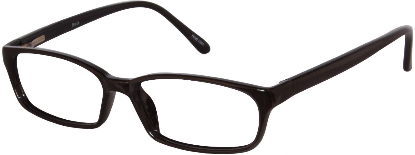 Multi-View Computer Reading Glasses Model 27 - Black Frame +1.25 Strength - Blue Light Blocking for Office Work & Screen Time