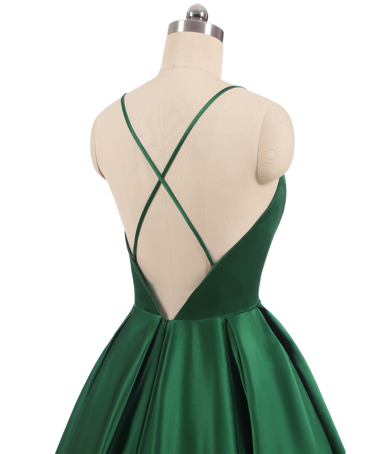 Lemai Backless Deep V Neck Long A-Line Prom Dress - Elegant Evening Gown for Women | Perfect for Homecoming, Formal Parties & Special Occasions