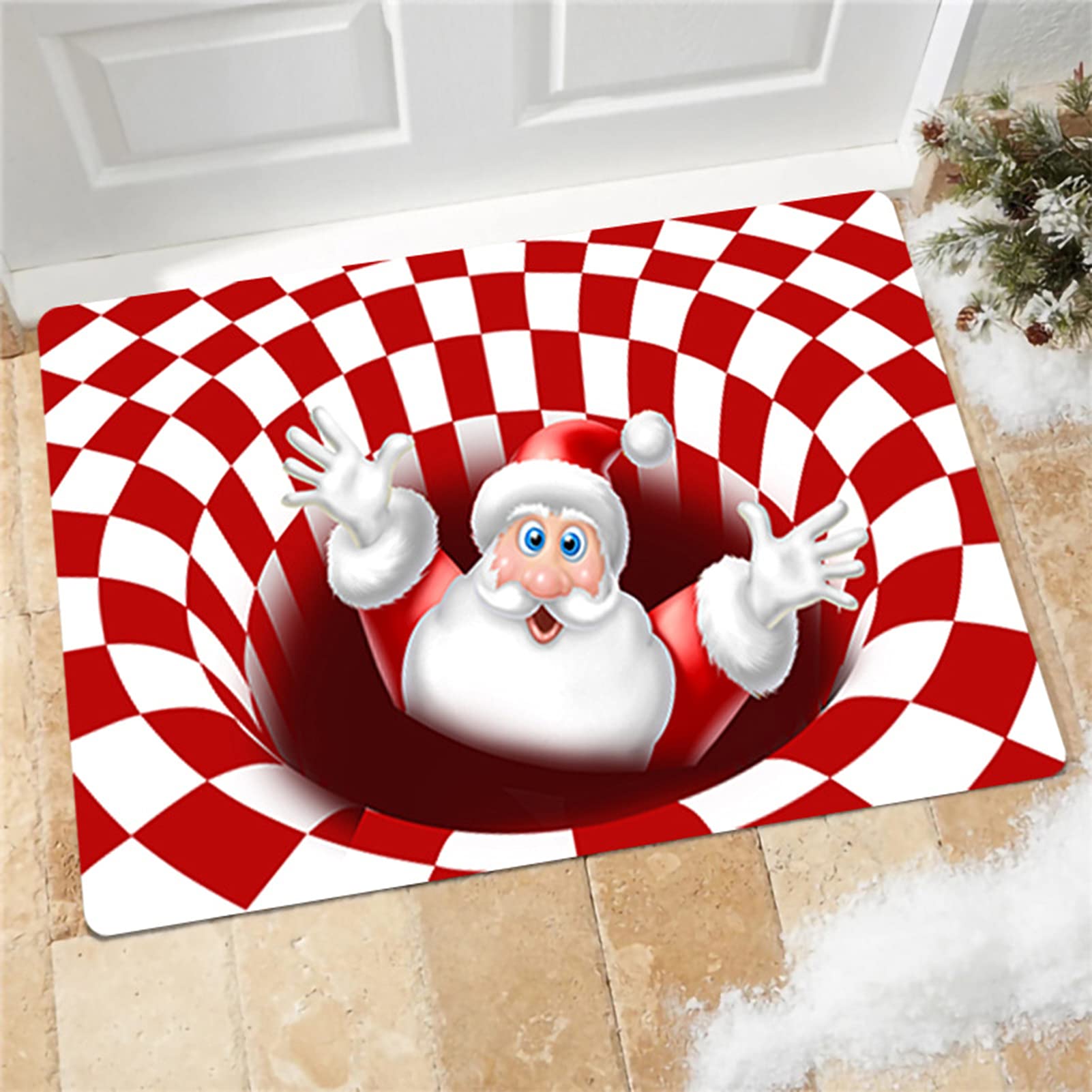 Christmas Decorations Sale - Merry Christmas Welcome Doormats & Rugs for Indoor/Outdoor Use - 60x90cm Holiday Home Decor for Parties, Gifts & Festive Cheer