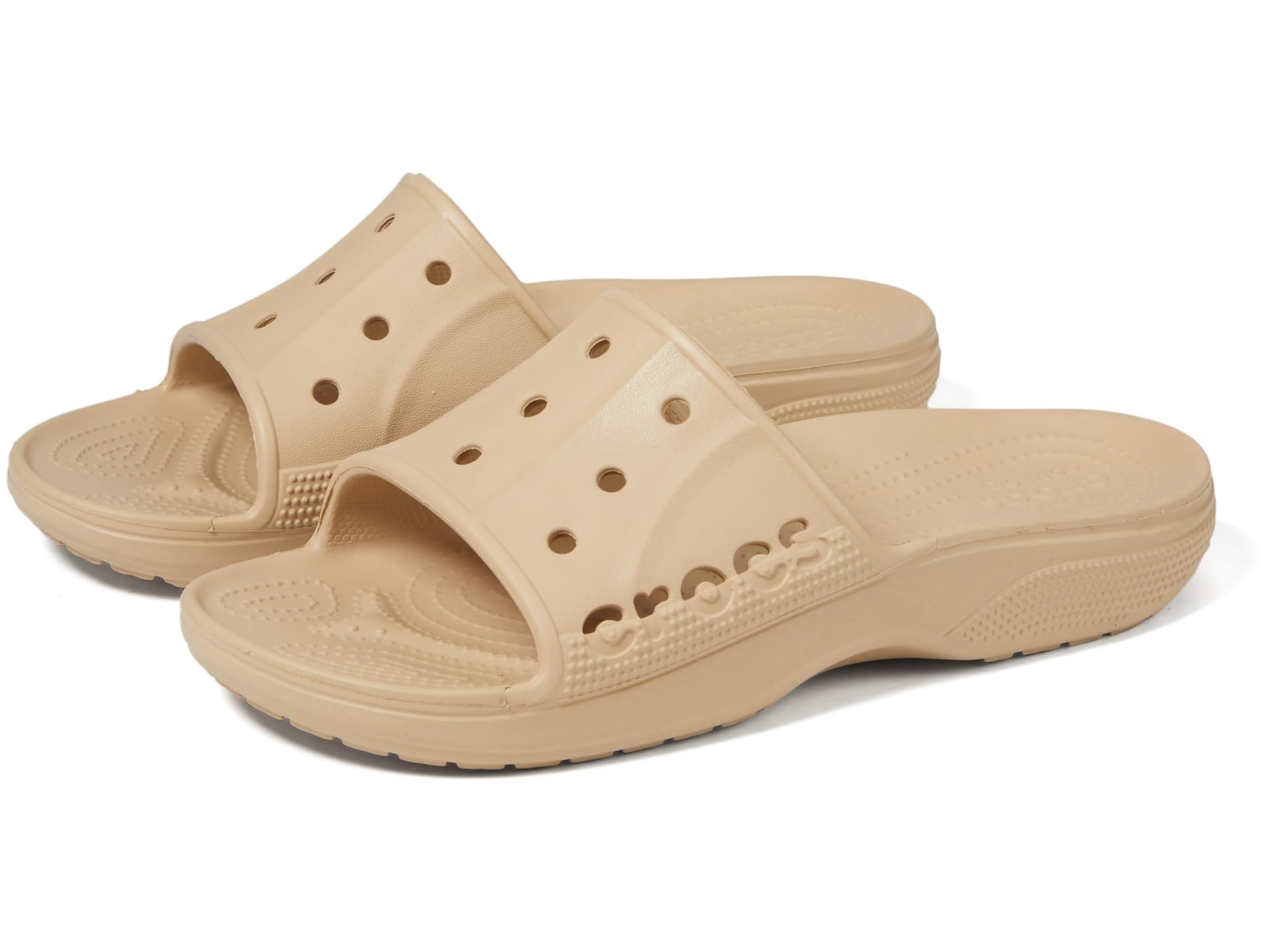 Crocs Unisex-Adult Via Slide Sandals - Comfortable Waterproof Slip-On Shoes for Men & Women - Perfect for Beach, Pool, and Casual Wear