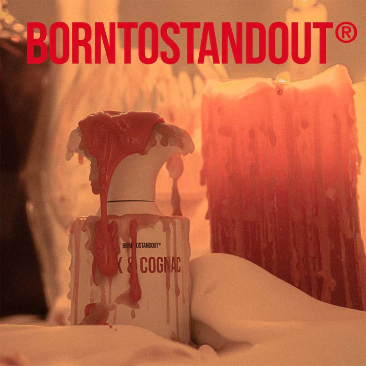 BORNTOSTANDOUT Sex & Cognac Eau de Parfum 50ml - Luxury Unisex Fragrance for Date Night, Special Occasions & Evening Wear