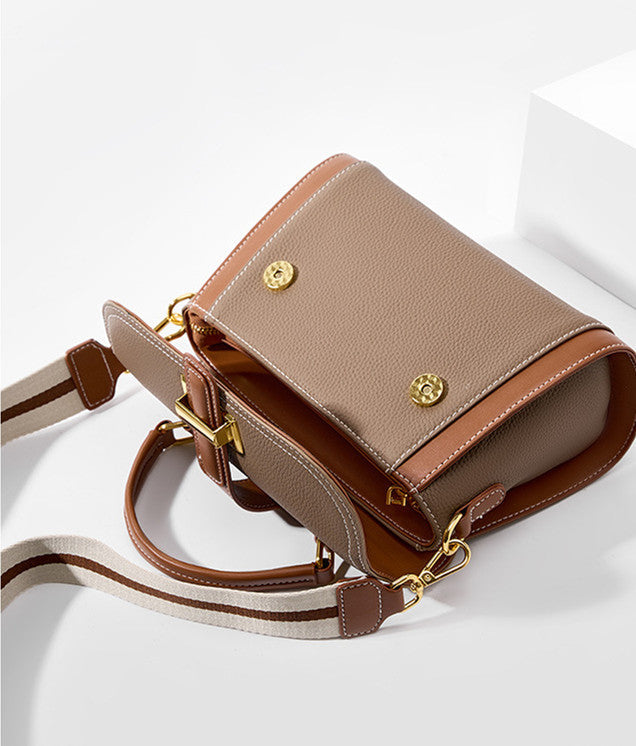 Stylish Women's Genuine Leather Handbag - Perfect for Work, Travel & Everyday Use