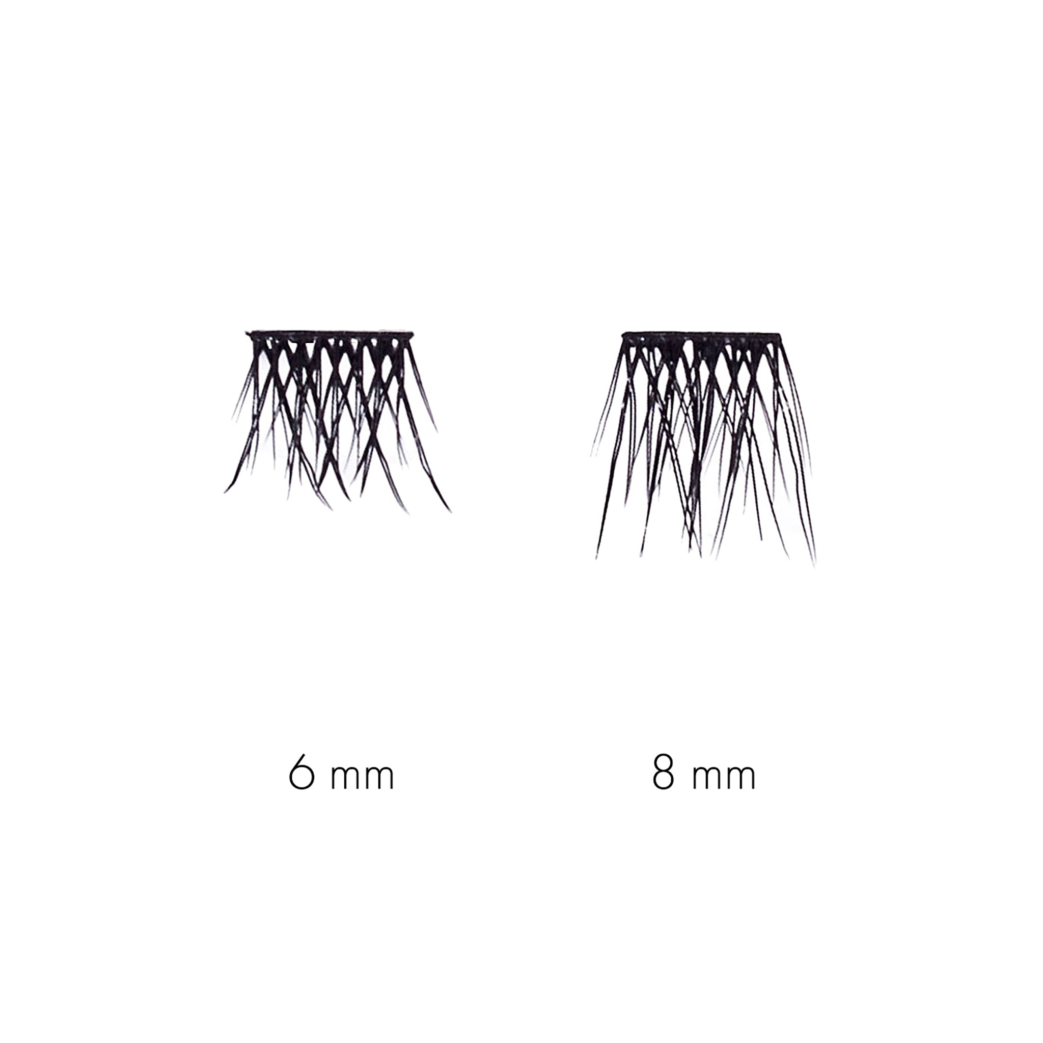 Sweed Cluster 3D Eyelash Extensions - Natural Volume & Length for Dramatic Look | Perfect for Weddings, Parties & Special Occasions