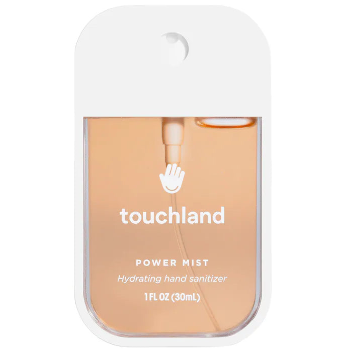 Power Mist Hand Sanitizer & Moisturizer by Touchland | Alcohol-Based Hydrating Hand Spray for On-the-Go Use | Travel, Office, Gym & Daily Hygiene Essential