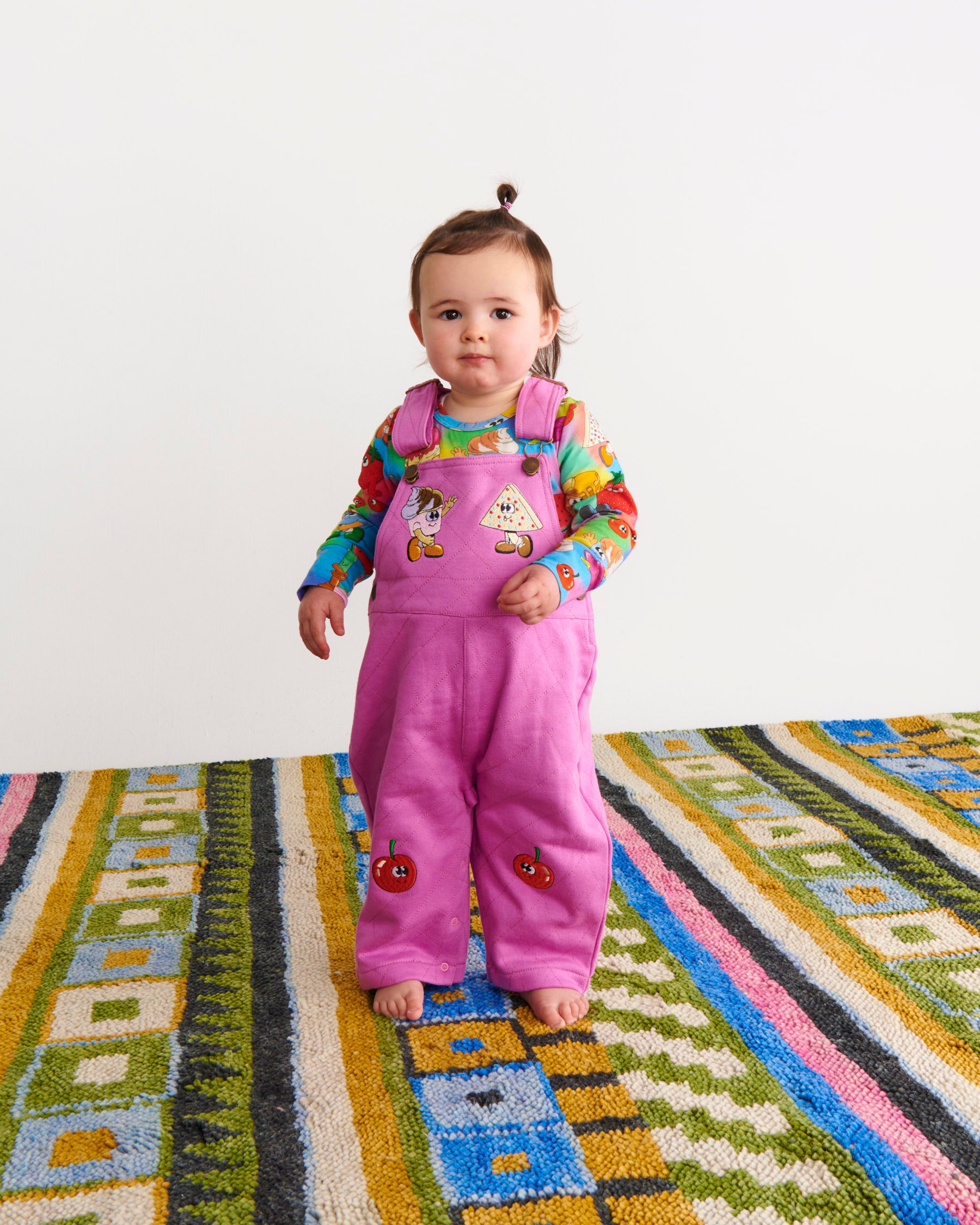 Just Dessert Organic Cotton Quilted Fleece Overalls for Women - Cozy Winter Jumpsuit with Pockets | Perfect for Outdoor Activities, Lounging & Cold Weather Fashion