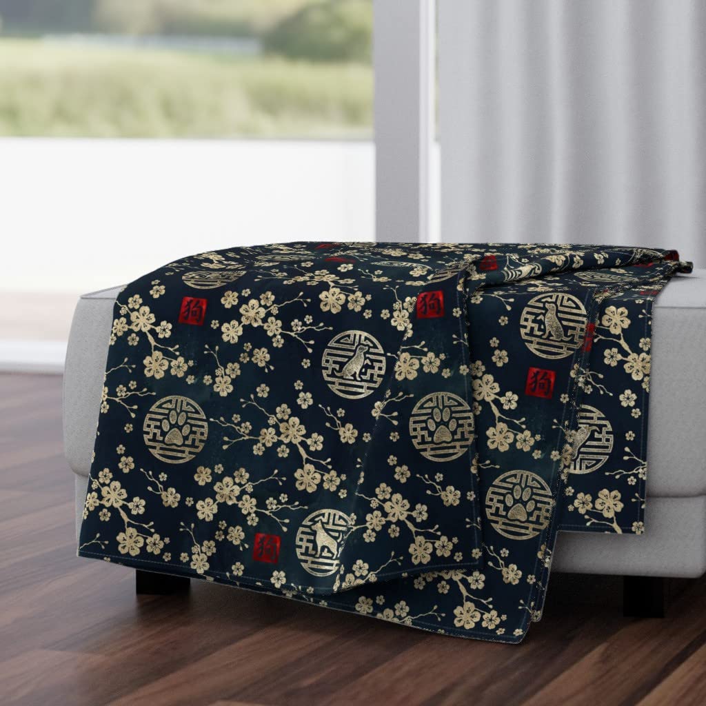 Soft Plush Minky Throw Blanket 50