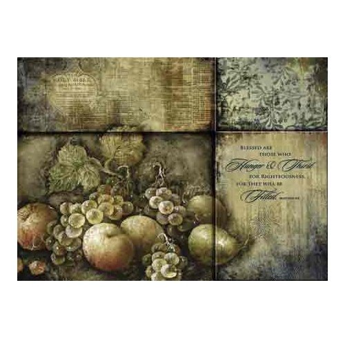 Handmade Fruit Wooden Plaque - Natural Wood Wall Decor for Kitchen, Dining Room & Farmhouse - Perfect for Home Decor, Housewarming Gift & Rustic Style